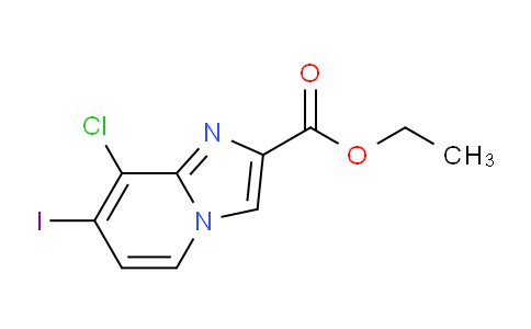 CAS No. 1414371-26-8, Ethyl 8-chloro-7-iodoimidazo[1,2-a]pyridine-2-carboxylate