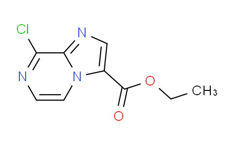 CAS No. 1250997-19-3, Ethyl 8-chloroimidazo[1,2-a]pyrazine-3-carboxylate