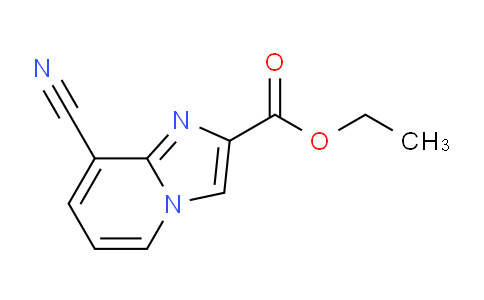 CAS No. 885275-88-7, Ethyl 8-cyanoimidazo[1,2-a]pyridine-2-carboxylate