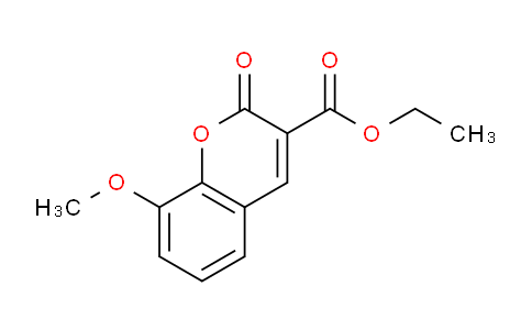 CAS No. 1729-02-8, Ethyl 8-methoxy-2-oxo-2H-chromene-3-carboxylate