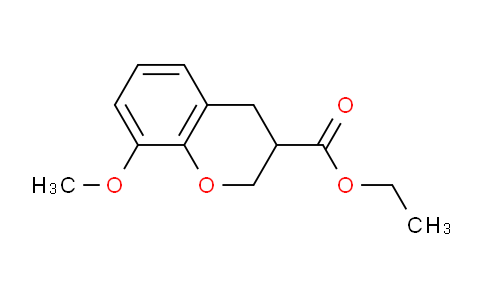 CAS No. 221185-47-3, Ethyl 8-methoxychroman-3-carboxylate