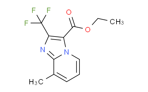 CAS No. 874830-63-4, Ethyl 8-methyl-2-(trifluoromethyl)imidazo[1,2-a]pyridine-3-carboxylate