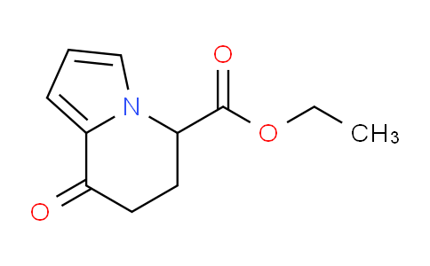 CAS No. 259683-86-8, Ethyl 8-oxo-5,6,7,8-tetrahydroindolizine-5-carboxylate