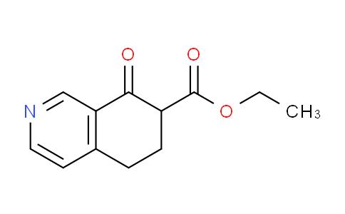 CAS No. 864499-11-6, Ethyl 8-oxo-5,6,7,8-tetrahydroisoquinoline-7-carboxylate