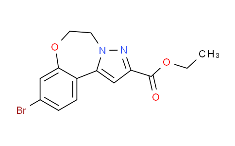 CAS No. 1956383-21-3, Ethyl 9-bromo-5,6-dihydrobenzo[f]pyrazolo[1,5-d][1,4]oxazepine-2-carboxylate