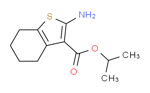 CAS No. 184174-82-1, Isopropyl 2-amino-4,5,6,7-tetrahydrobenzo[b]thiophene-3-carboxylate