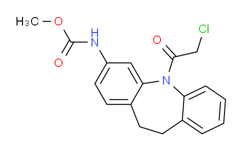 CAS No. 134068-43-2, Methyl (5-(2-chloroacetyl)-10,11-dihydro-5H-dibenzo[b,f]azepin-3-yl)carbamate