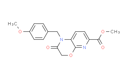CAS No. 1203499-28-8, Methyl 1-(4-methoxybenzyl)-2-oxo-2,3-dihydro-1H-pyrido[2,3-b][1,4]oxazine-6-carboxylate