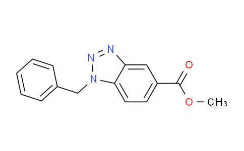 CAS No. 951558-74-0, Methyl 1-benzyl-1H-benzo[d][1,2,3]triazole-5-carboxylate