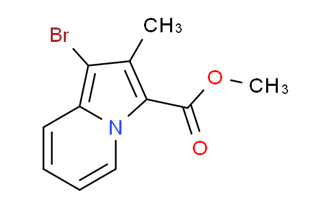 CAS No. 1706437-97-9, Methyl 1-bromo-2-methylindolizine-3-carboxylate