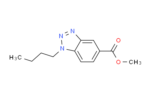 CAS No. 1400644-56-5, Methyl 1-butyl-1,2,3-benzotriazole-5-carboxylate