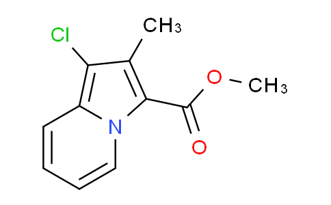 CAS No. 1706455-45-9, Methyl 1-chloro-2-methylindolizine-3-carboxylate