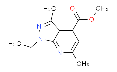 CAS No. 832742-02-6, Methyl 1-ethyl-3,6-dimethyl-1H-pyrazolo[3,4-b]pyridine-4-carboxylate
