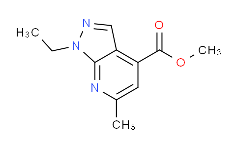 CAS No. 1018125-69-3, Methyl 1-ethyl-6-methyl-1H-pyrazolo[3,4-b]pyridine-4-carboxylate
