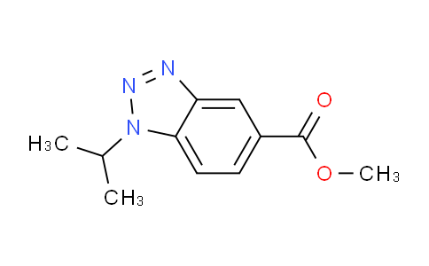 CAS No. 874781-97-2, Methyl 1-isopropyl-1,2,3-benzotriazole-5-carboxylate