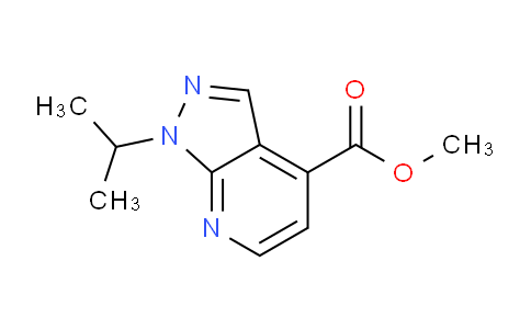 CAS No. 1160246-42-3, Methyl 1-isopropyl-1H-pyrazolo[3,4-b]pyridine-4-carboxylate