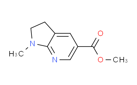 CAS No. 1956379-32-0, Methyl 1-methyl-2,3-dihydro-1H-pyrrolo[2,3-b]pyridine-5-carboxylate