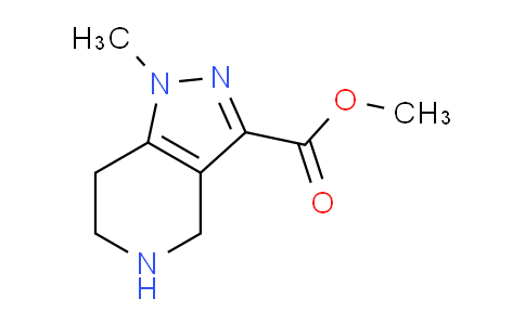 CAS No. 1351382-11-0, Methyl 1-methyl-4,5,6,7-tetrahydro-1H-pyrazolo[4,3-c]pyridine-3-carboxylate