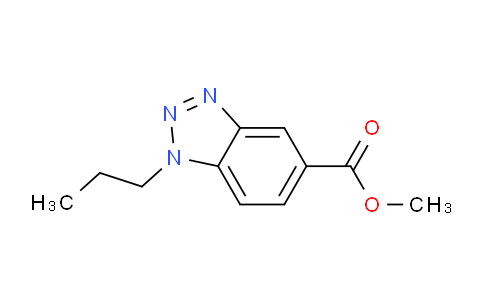 CAS No. 1400645-46-6, Methyl 1-propyl-1,2,3-benzotriazole-5-carboxylate