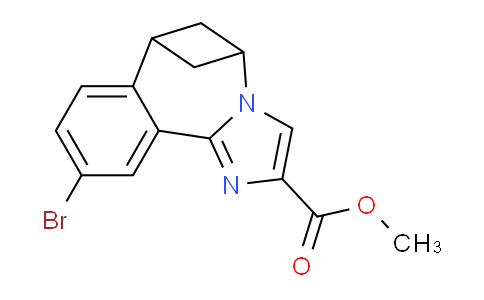 CAS No. 1451085-26-9, Methyl 10-bromo-6,7-dihydro-5H-5,7-methanobenzo[c]imidazo[1,2-a]azepine-2-carboxylate