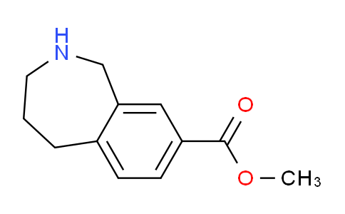 CAS No. 1397226-03-7, Methyl 2,3,4,5-tetrahydro-1H-benzo[c]azepine-8-carboxylate