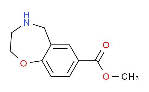 CAS No. 1206229-01-7, Methyl 2,3,4,5-tetrahydrobenzo[f][1,4]oxazepine-7-carboxylate