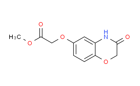 CAS No. 931586-34-4, Methyl 2-((3-oxo-3,4-dihydro-2H-benzo[b][1,4]oxazin-6-yl)oxy)acetate