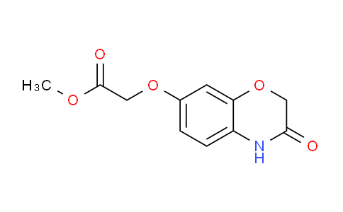 CAS No. 1212059-84-1, Methyl 2-((3-oxo-3,4-dihydro-2H-benzo[b][1,4]oxazin-7-yl)oxy)acetate