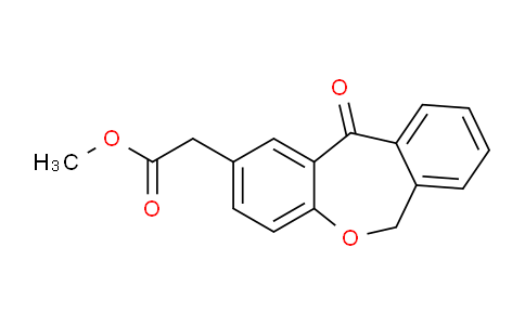 CAS No. 55689-64-0, Methyl 2-(11-oxo-6,11-dihydrodibenzo[b,e]oxepin-2-yl)acetate