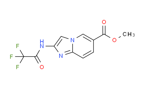 CAS No. 209971-50-6, Methyl 2-(2,2,2-trifluoroacetamido)imidazo[1,2-a]pyridine-6-carboxylate
