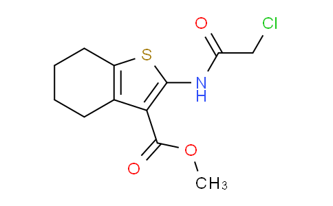 CAS No. 300559-61-9, Methyl 2-(2-chloroacetamido)-4,5,6,7-tetrahydrobenzo[b]thiophene-3-carboxylate