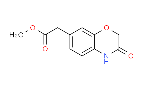 CAS No. 1890565-25-9, Methyl 2-(3-oxo-3,4-dihydro-2H-benzo[b][1,4]oxazin-7-yl)acetate