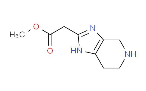 CAS No. 1706455-69-7, Methyl 2-(4,5,6,7-tetrahydro-1H-imidazo[4,5-c]pyridin-2-yl)acetate