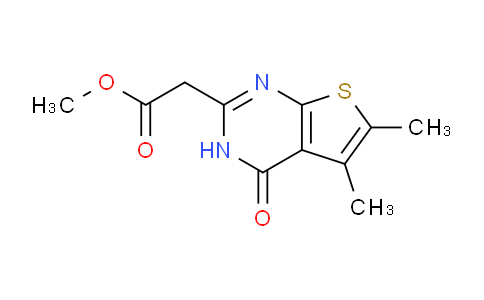 CAS No. 105219-75-8, Methyl 2-(5,6-dimethyl-4-oxo-3,4-dihydrothieno[2,3-d]pyrimidin-2-yl)acetate