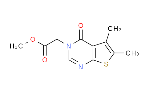 CAS No. 403716-64-3, Methyl 2-(5,6-dimethyl-4-oxothieno[2,3-d]pyrimidin-3(4H)-yl)acetate
