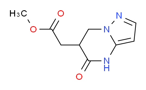 CAS No. 1049118-96-8, Methyl 2-(5-oxo-4,5,6,7-tetrahydropyrazolo[1,5-a]pyrimidin-6-yl)acetate