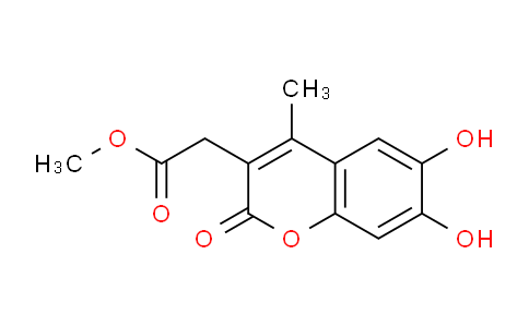CAS No. 853749-60-7, Methyl 2-(6,7-dihydroxy-4-methyl-2-oxo-2H-chromen-3-yl)acetate