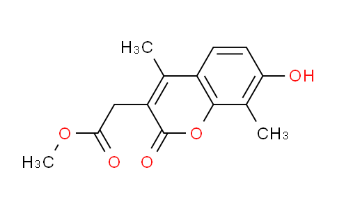CAS No. 433703-81-2, Methyl 2-(7-hydroxy-4,8-dimethyl-2-oxo-2H-chromen-3-yl)acetate
