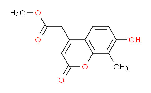 CAS No. 714206-31-2, Methyl 2-(7-hydroxy-8-methyl-2-oxo-2H-chromen-4-yl)acetate