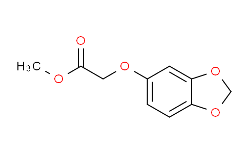 CAS No. 184041-88-1, Methyl 2-(benzo[d][1,3]dioxol-5-yloxy)acetate