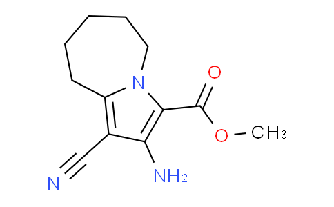 CAS No. 370873-24-8, Methyl 2-amino-1-cyano-6,7,8,9-tetrahydro-5H-pyrrolo[1,2-a]azepine-3-carboxylate