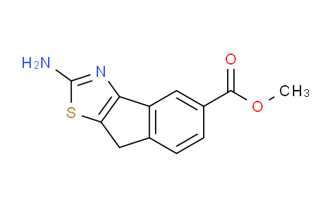 CAS No. 1245648-02-5, Methyl 2-amino-8H-indeno[1,2-d]thiazole-5-carboxylate