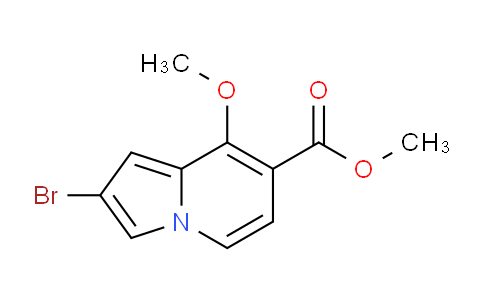 CAS No. 1706460-06-1, Methyl 2-bromo-8-methoxyindolizine-7-carboxylate
