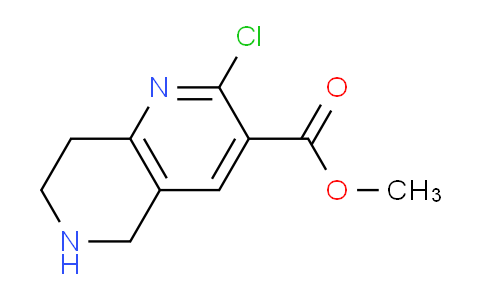 CAS No. 767260-86-6, Methyl 2-chloro-5,6,7,8-tetrahydro-1,6-naphthyridine-3-carboxylate