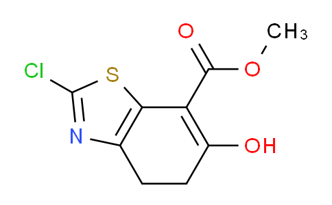 CAS No. 159015-41-5, Methyl 2-chloro-6-hydroxy-4,5-dihydrobenzo[d]thiazole-7-carboxylate