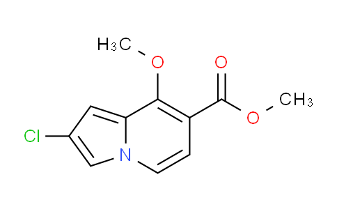 CAS No. 1706444-89-4, Methyl 2-chloro-8-methoxyindolizine-7-carboxylate