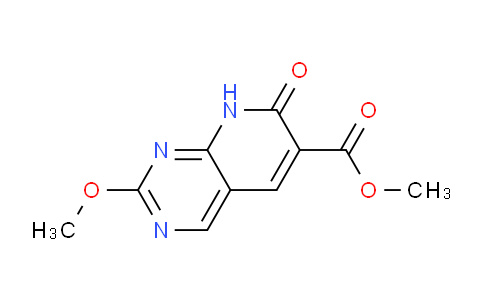 CAS No. 209849-69-4, Methyl 2-methoxy-7-oxo-7,8-dihydropyrido[2,3-d]pyrimidine-6-carboxylate