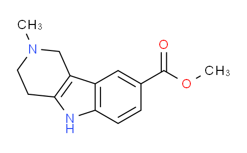 CAS No. 404913-16-2, Methyl 2-methyl-2,3,4,5-tetrahydro-1H-pyrido[4,3-b]indole-8-carboxylate