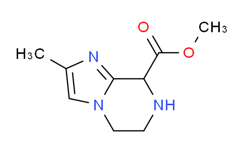 CAS No. 1706430-66-1, Methyl 2-methyl-5,6,7,8-tetrahydroimidazo[1,2-a]pyrazine-8-carboxylate
