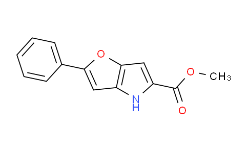 CAS No. 164667-60-1, Methyl 2-phenyl-4H-furo[3,2-b]pyrrole-5-carboxylate